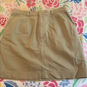 Vintage Gap Khaki Skirt